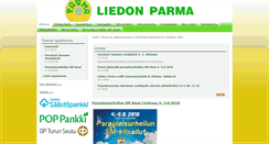 Desktop Screenshot of liedonparma.fi